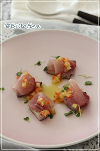 2026/01/15 お刺身鰤大根　金柑ジンジャーソース Byシトロン　ヨーコ先生