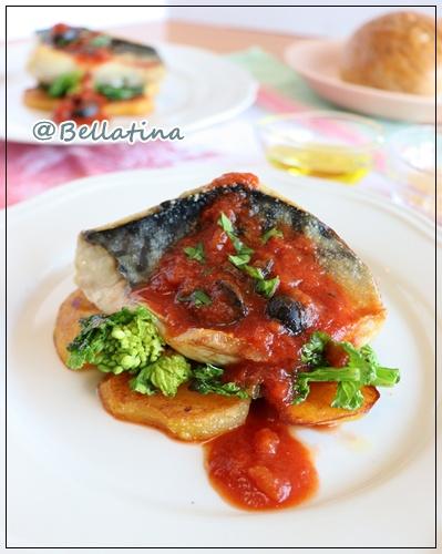 2026/03/05　鯖とポテトのトマトソースかけ　Byばん　くみこ先生