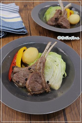 2025/10/16　ラム肉の白ワイン煮込み　Byばん　くみこ先生