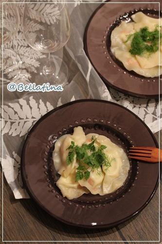 2025/11/27　餃子の皮でラビオリ風　Byシトロン　ヨーコ先生